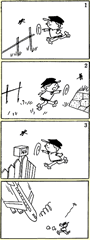 啨